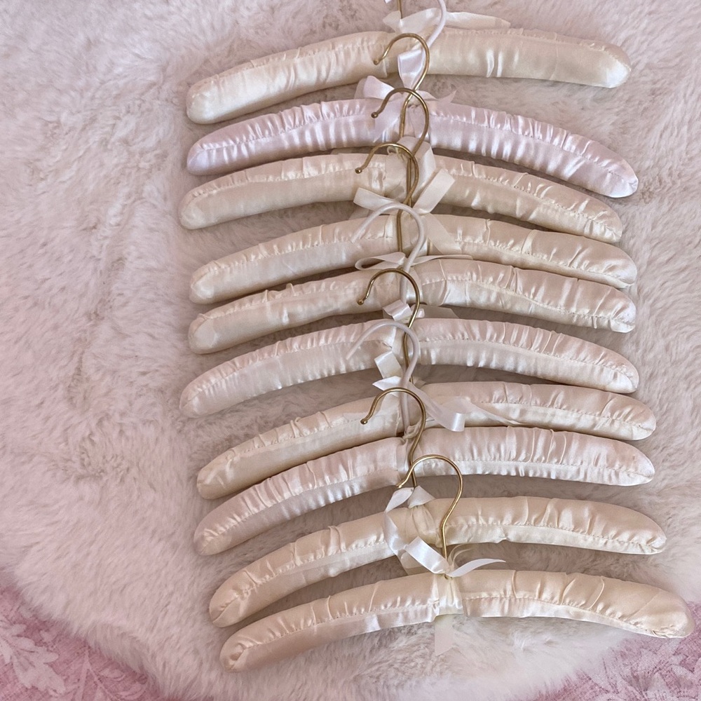 Set of Satin Padded Hangers